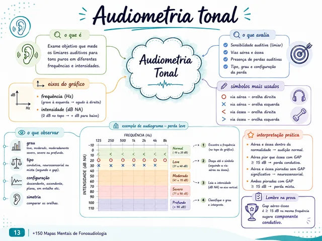 Mindmap Toonaudiometrie